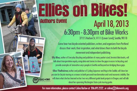 Ellies on Bikes poster